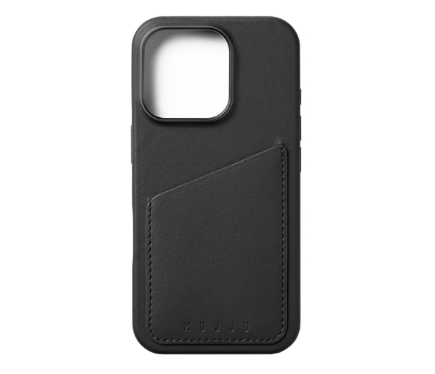 MUJJO WalletLeather Case iPhone 16 Pro MagSafe black MUJJOCL052BK - 1296450 - zdjęcie
